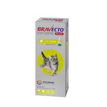 BRAVECTO PLUS 1,2 a 2,8 kg