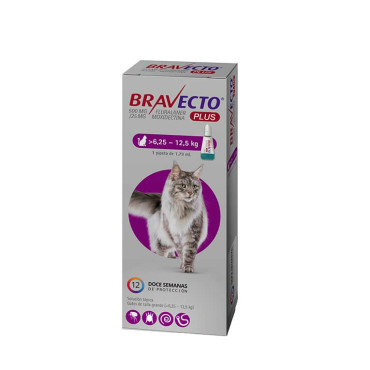 BRAVECTO PLUS 6,25 a 12,5 kg