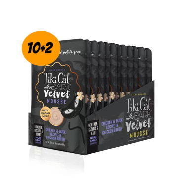 TIKI CAT® AFTER DARK® VELVET MOUSSE CHICKEN & DUCK RECIPE