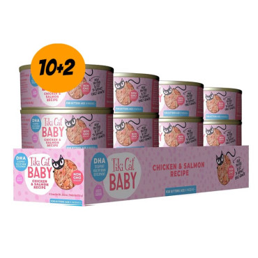 TIKI CAT® BABY™ WHOLE FOODS CHICKEN & SALMON RECIPE