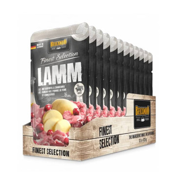 BELCANDO LAMM POUCH - CORDERO CON PATATAS Y ARÁNDANOS