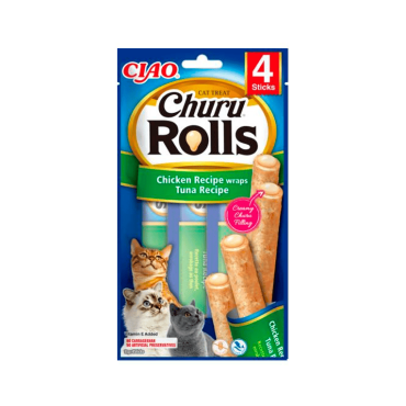 CIAO CHURU™ CAT ROLLS TUNA - 4 PK
