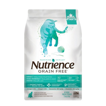NUTRIENCE GRAIN FREE INDOOR CAT